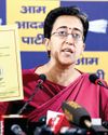 Atishi, 20 AAP MLAs Suspended for 3 Days