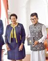 Mos Margherita Receives 'Honorary Order of Freedom of Barbados' on PM Modi's Behalf