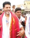 Prabhu Deva Visits Tirumala Temple, Receives Blessings from Priests