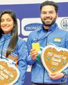 Indian Shooters Bag Double Gold At ISSF World Cup 202589