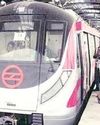 Magenta Line Services Delayed Between Botanical Garden-Kalkaji Mandir25