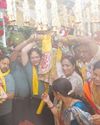 CM Rekha Joins Jagannath Rath Yatra at City's Kamla Nagar33