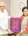 NCW Chief Vijaya Rahatkar Meets CM Bhupendra Patel During Gujarat Visit39