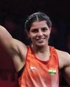 Sakshi Opens India's Gold Medal Account at World Boxing Cup in Astana89