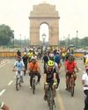 30th 'Fit India Sundays on Cycle' held with RWA support31