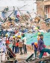 One dead as Azad Market three-storey shop collapses29