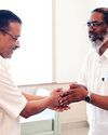 Kejriwal Meets Hemant Soren, Enquires About Shibu's Health33