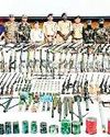 Manipur Police, CRPF seize large arms cache, equipment in major crackdown12