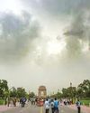 Clouds Cover Delhi, Rain in Parts; Yellow Alert Issued for Thunderstorms27
