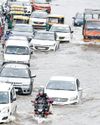 Commuters experience waterlogging and traffic snarls in parts of city27