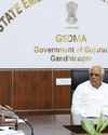 Gujarat CM Makes Surprise Visit to Emergency Control Room to Overview Rainfall Situation33