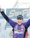 Denny Hamlin wins emotional race in Las Vegas, secures c'ship spot82