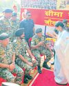 CM celebrates Bhai Dooj with Jawans, promises water pipeline CM celebrates Bhai Dooj with Jawans, promises water pipeline27