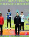 BADMINTON ASIA C'SHIPS: SHAINA, DIKSHA CLINCH GOLD BADMINTON ASIA C'SHIPS: SHAINA, DIKSHA CLINCH GOLD84