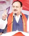 Nadda hails Bihar’s progress under NDA, slams RJD’s rule Nadda hails Bihar’s progress under NDA, slams RJD’s rule35
