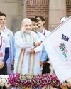 Amit Shah flags off 'Run for Unity' in Delhi Amit Shah flags off 'Run for Unity' in Delhi25
