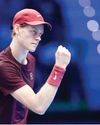 Sinner opens ATP Finals title defense by beating Auger-Aliassime73