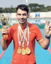 Himanshu wins 3 golds, Best Swimmer at National Para Swimming C’ship77