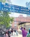 RML hospital trauma block denied fire safety certificate over major lapses RML hospital trauma block denied fire safety certificate over major lapses16