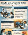 Free, no-code AI course for doctors Free, no-code AI course for doctors69