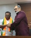 Rajeev Chandrasekhar welcomes former CPI(M) MLA S Rajendran into BJP24