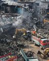 Karachi mall fire death toll rises to 23 as rescuers search for dozens55