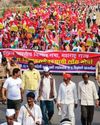 MUMBAI BRACES FOR FRESH FARMERS’ STIR, AIKS LEADERS MEET CM FADNAVIS33