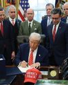 TRUMP SIGNS BILL ENDING PARTIAL FED SHUTDOWN IN US60
