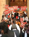 SP protests outside state assembly against UP Govt over Varanasi demolitions33