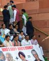RJD MPs hold protest seeking 65% quota for SC, OBC, EBC RJD MPs hold protest seeking 65% quota for SC, OBC, EBC9