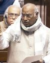 KHARGE SLAMS GOVT AFTER BIG PORTION OF HIS RS SPEECH EXPUNGED KHARGE SLAMS GOVT AFTER BIG PORTION OF HIS RS SPEECH EXPUNGED12