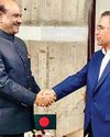Birla represents India at swearing in, hands over PM Modi' invitation to new Bangladesh PM Birla represents India at swearing in, hands over PM Modi' invitation to new Bangladesh PM47