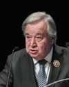 UN CHIEF CALLS FOR GLOBAL UNITY, SAYS SCIENCE-LED GOVERNANCE AN ACCELERATOR FOR SOLUTIONS35