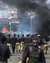 10 KILLED AS PROTESTERS TRY TO STORM US CONSULATE IN KARACHI CITY53
