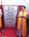 CM GUPTA LAYS FOUNDATION STONE FOR NEW F00T OVERBRIDGE AT ISBT25