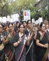 TMC women's wing protests against LPG cylinder price hike35
