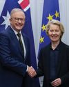 Ursula von der Leyen to visit Australia, strengthen Indo-Pacific ties47