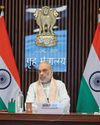 Shah reviews Yamuna rejuvenation efforts Shah reviews Yamuna rejuvenation efforts34