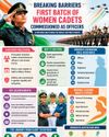 Breaking barriers: First batch of women cadets commissioned as officers in defence forces Breaking barriers: First batch of women cadets commissioned as officers in defence forces77