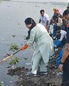 YAMUNA CLEANUP DRIVE HELD ACROSS 28 DELHI GHATS: CM GUPTA YAMUNA CLEANUP DRIVE HELD ACROSS 28 DELHI GHATS: CM GUPTA16