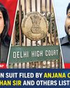 Delhi HC defers hearing in Anjana Om Kashyap defamation suit Delhi HC defers hearing in Anjana Om Kashyap defamation suit75