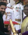 ROHIT SHARMA CONFERRED PADMA SHRI FOR CRICKET EXCELLENCE ROHIT SHARMA CONFERRED PADMA SHRI FOR CRICKET EXCELLENCE76