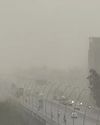 Delhi-NCR hit by dust storm, showers bring respite Delhi-NCR hit by dust storm, showers bring respite14