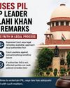 SC refuses PIL over BJP leader Nazia Elahi Khan alleged remarks, urges faith in legal process SC refuses PIL over BJP leader Nazia Elahi Khan alleged remarks, urges faith in legal process65