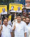 AAP PROTEST OUTSIDE LNJP HOSPITAL ALLEGING RS 650 CRORE HEALTH SCAM AAP PROTEST OUTSIDE LNJP HOSPITAL ALLEGING RS 650 CRORE HEALTH SCAM11