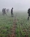 BSF जवानों ने 40 राउंड फायरिंग और 6 रोशनी बम दाग खदेड़ा