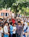 एसडीएम ने किया धुलावट स्कूल के बच्चों से सीधा संवाद Aaj Samaaj