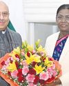 दिल्ली विधानसभा अध्यक्ष ने आर्यिका पूर्णमति के साथ राष्ट्रपति द्रौपदी मुर्मू से की शिष्टाचार भेंट8