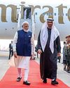 भारत पहुंचे यूएई के राष्ट्रपति, पीएम मोदी ने किया स्वागत4