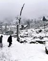 जम्मू-कश्मीर में बर्फबारी, हिमाचल में तापमान -7 डिग्री4
